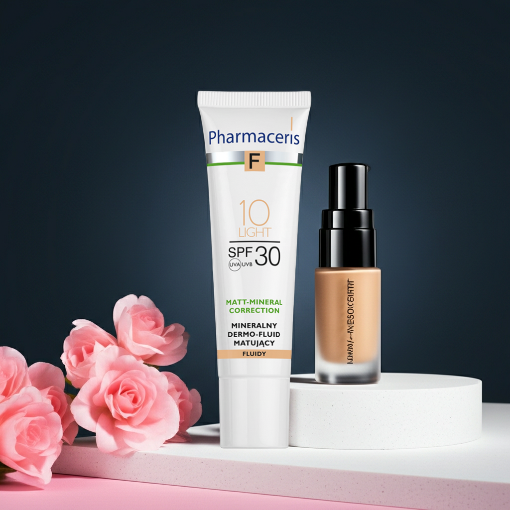 Pharmaceris F Mineral Matte Fluid Foundation SPF 30 Shade 10 Light 30 ml