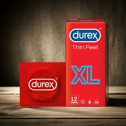 Durex Feel Thin Condoms 12s