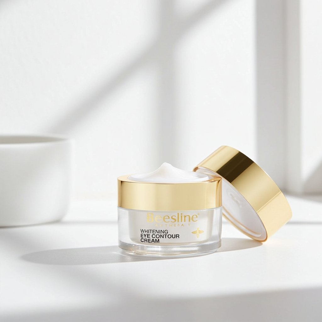Beesline Skin Whitening Hypoallergenic Eye Contour Cream Day & Night Care for Sensitive Skin SPF30, 30ml