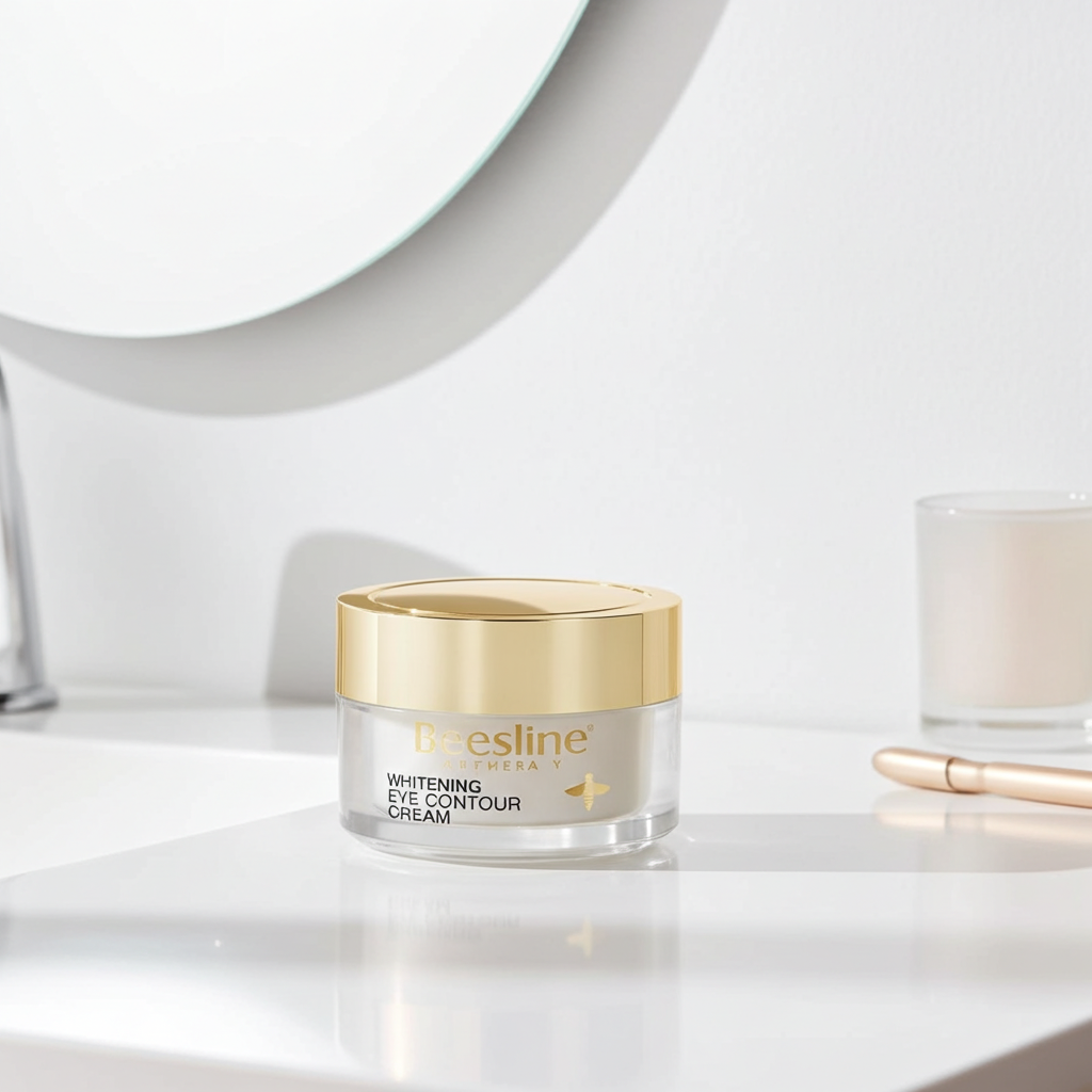 Beesline Skin Whitening Hypoallergenic Eye Contour Cream Day & Night Care for Sensitive Skin SPF30, 30ml