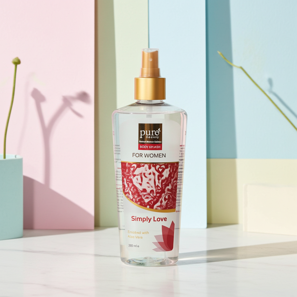 Pure Beauty Simply Love Body Splash for Women – 250ml