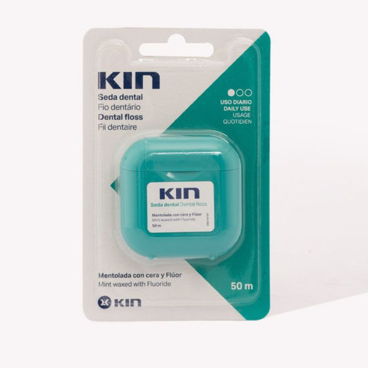 KIN Dental Floss Mint with Fluoride 50m
