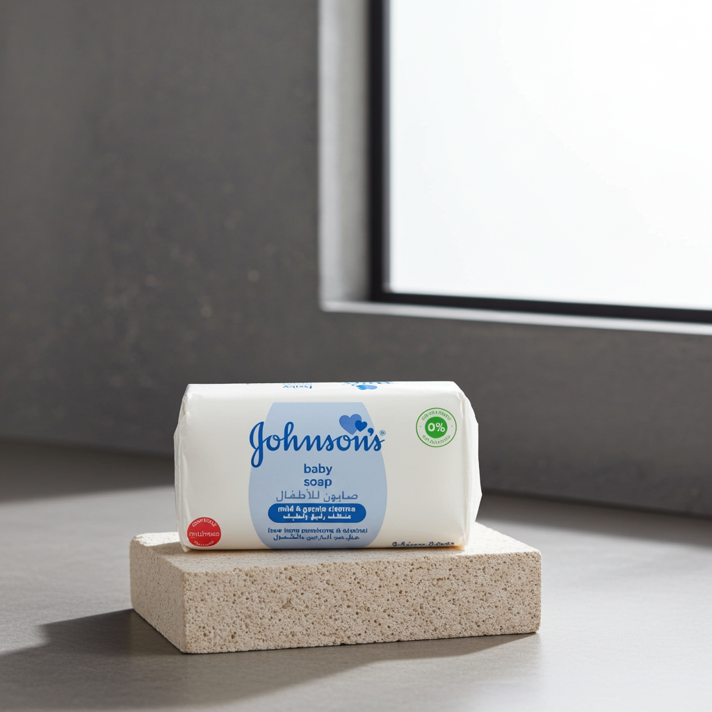Johnson's Baby Regular Soap 125g – Mild & Gentle Cleansing Bar for Baby's Skin