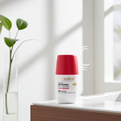 Beesline Hypoallergenic Alum Rock & Bee Propolis 48H Antiperspirant & Whitening Indian Bakhoor Roll-On Deodorant, 50ml