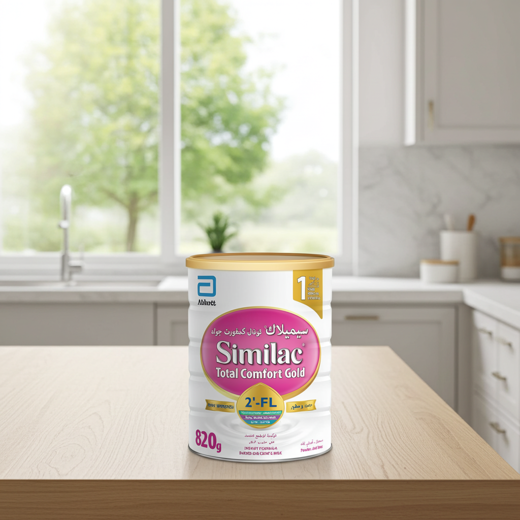 Similac Total Comfort Gold Milk Formula, Stage 1, From 0-6 Months, 820G