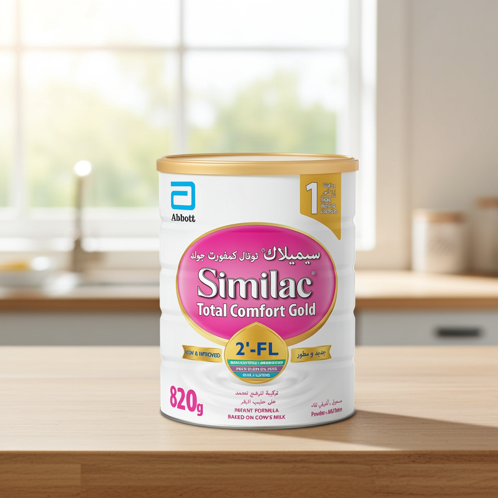 Similac Total Comfort Gold Milk Formula, Stage 1, From 0-6 Months, 820G