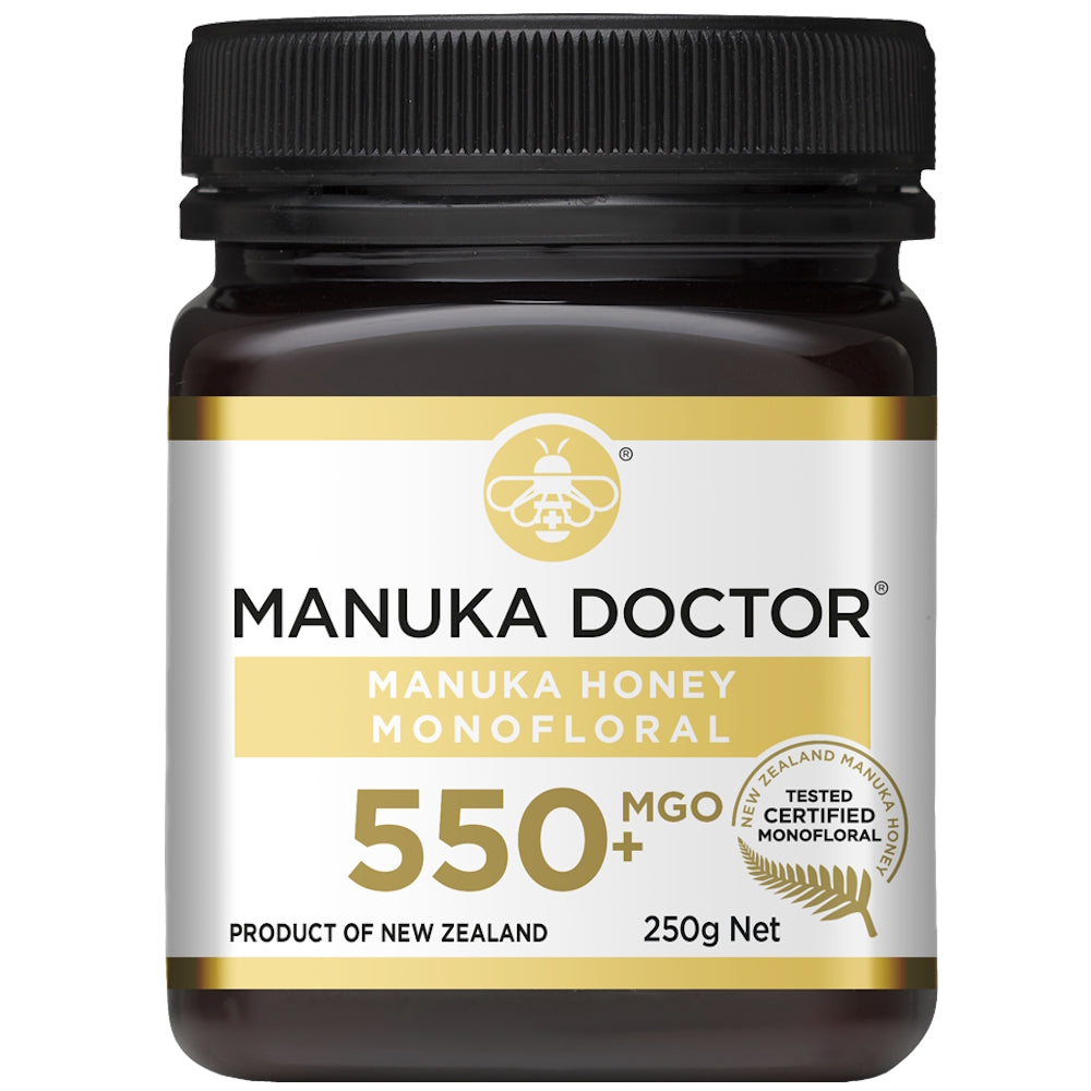 Manuka Doctor MGO 550+ Monofloral Manuka Honey 250g