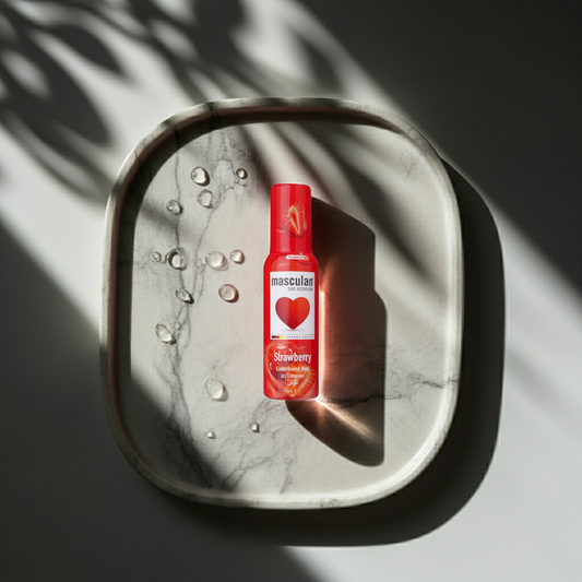Masculan Lubricant Gel Strawberry Tube 75Ml
