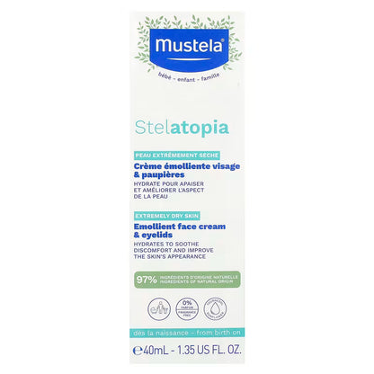 Mustela Stelatopia Emollient Face Cream