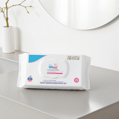 Sebamed Baby Cleansing Wipes with Panthenol 72 Pieces