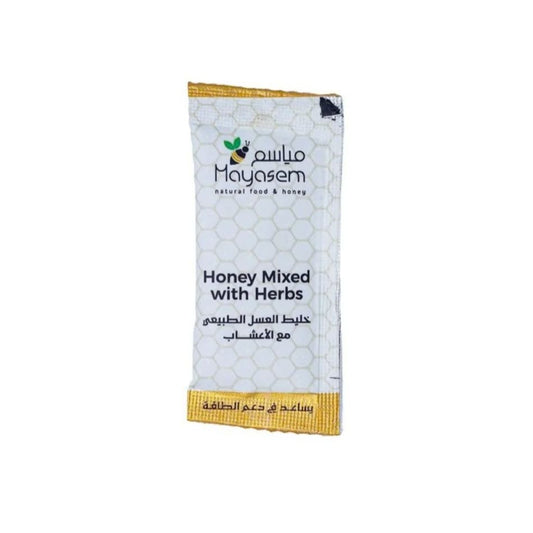 Mayasem Honey Mixed with Herbs Sachets 6g (15 x 1s)