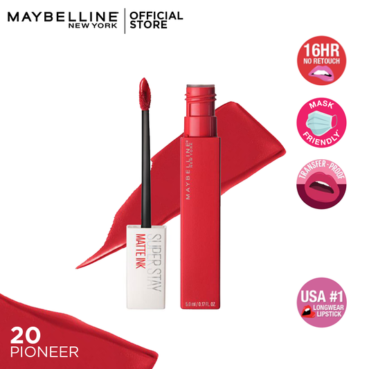 Maybelline SuperStay Matte Ink Liquid Lipstick 20 Pioneer