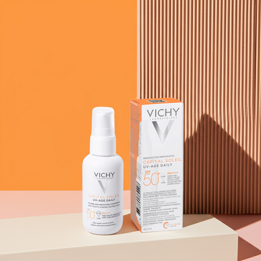 Vichy Capital Soleil UV-Age Daily Anti-Ageing Sunscreen SPF50+ 40ml – With Niacinamide