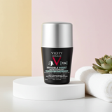 Vichy Homme 72H Anti-Perspirant Deodorant Roll-On 50ml – Soothing for Men