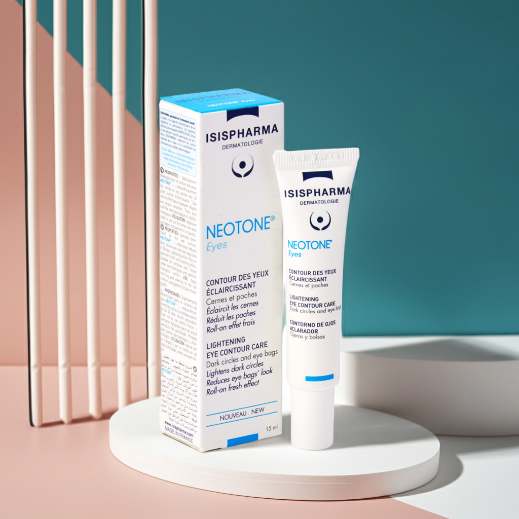 ISIS Pharma Neotone Eyes Brightening Eye Contour Cream for Dark Circles & Puffiness, 15ml