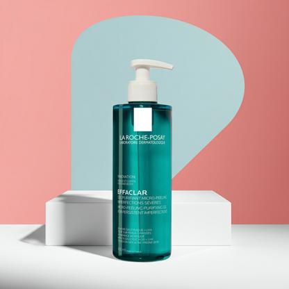 La Roche-Posay Effaclar Purifying & Micro-Peeling Face & Body Gel with 2% Salicylic Acid & LHA 400ml