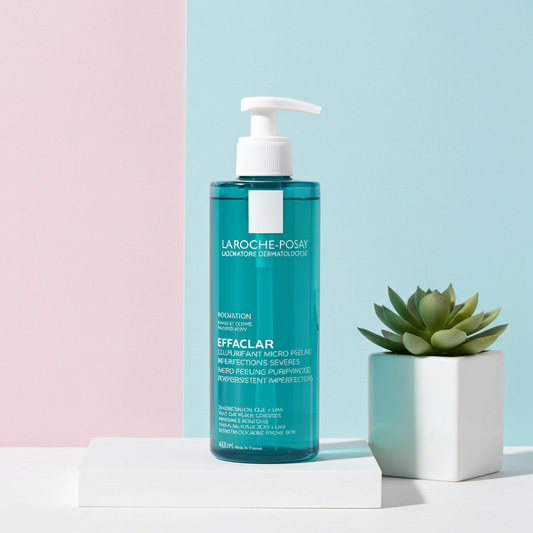 La Roche-Posay Effaclar Purifying & Micro-Peeling Face & Body Gel With 2% Salicylic Acid & Lha, 400ml