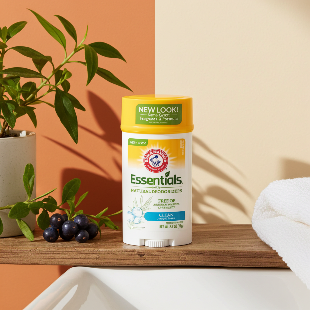Arm & Hammer Essentials Natural Deodorant Juniper Berry, 71G