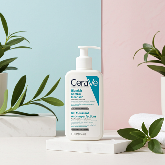 CeraVe Blemish Control Cleanser 236ml – 2% Salicylic Acid Face Wash for Acne-Prone Skin