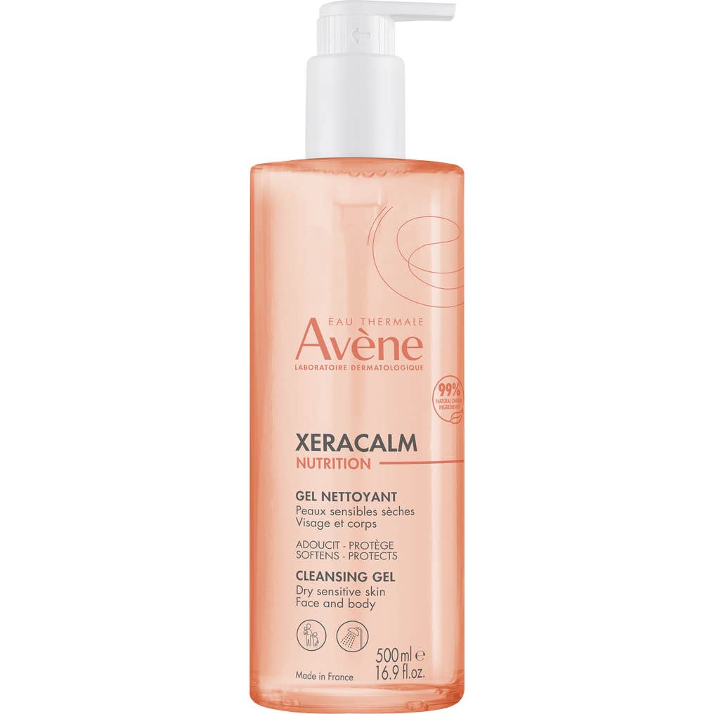 Avene XeraCalm Nutrition Cleansing Gel 500ml