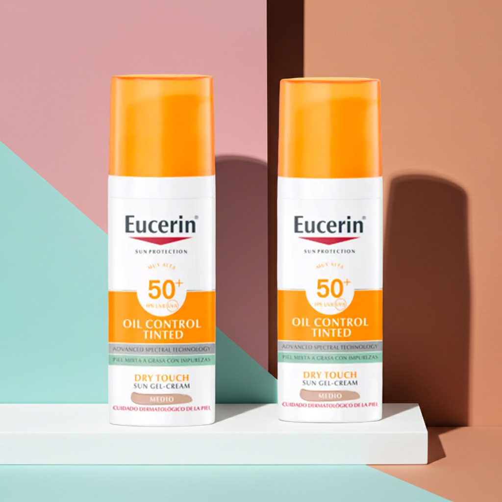 Eucerin Sun Oil Control Dry Touch SPF50 Face Fluid Offer Pack