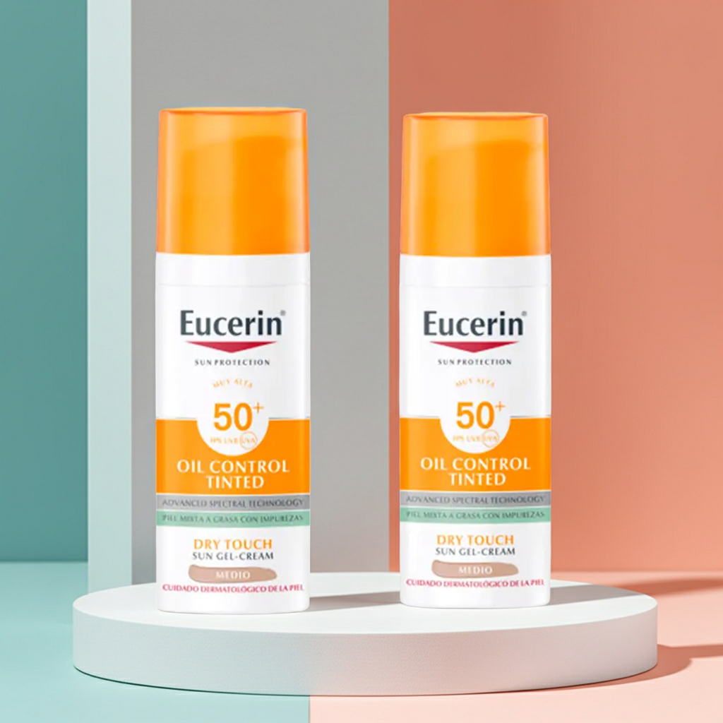 Eucerin Sun Oil Control Dry Touch SPF50 Face Fluid Offer Pack