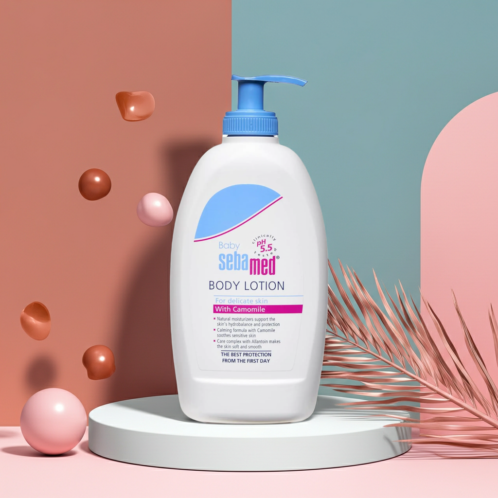 Sebamed Baby Lotion with Chamomile Pump 400 ml