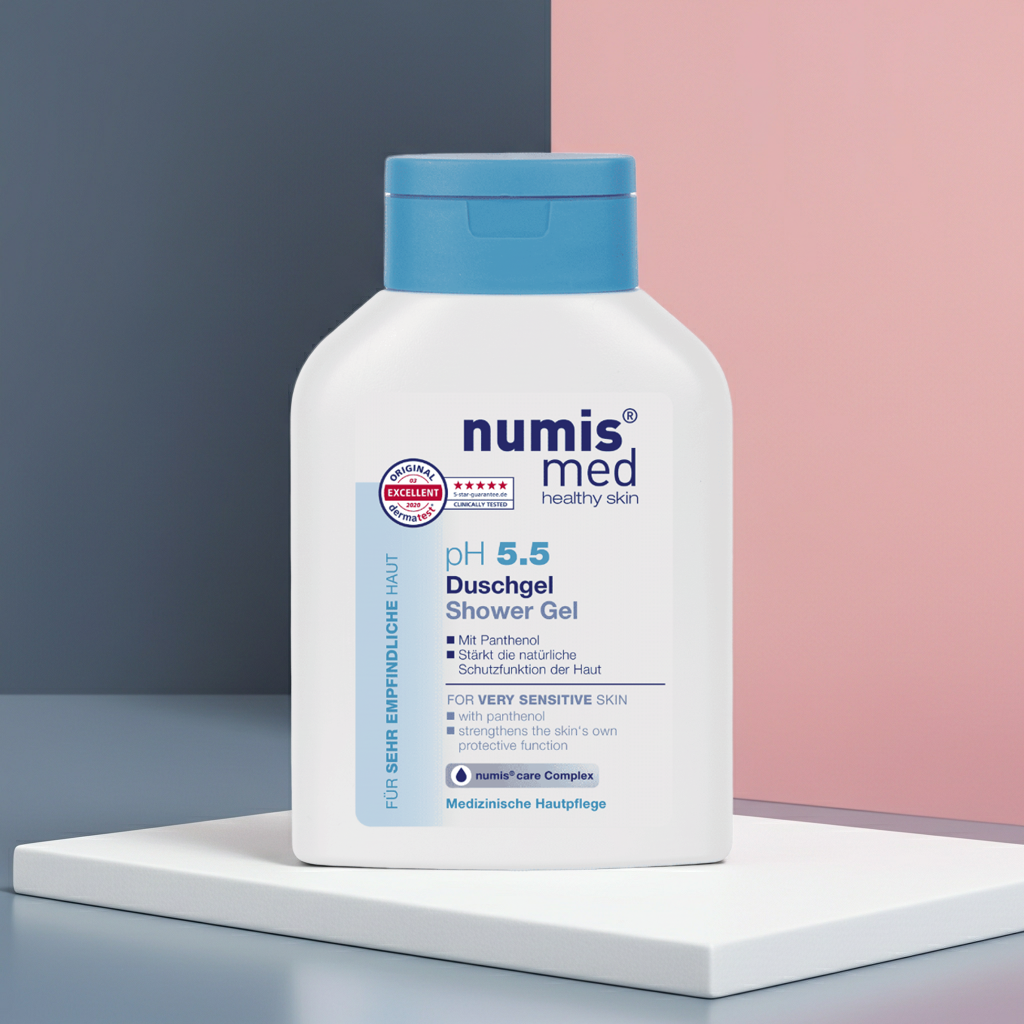 Numis Med pH 5.5 Shower Gel for Sensitive Skin 200ml