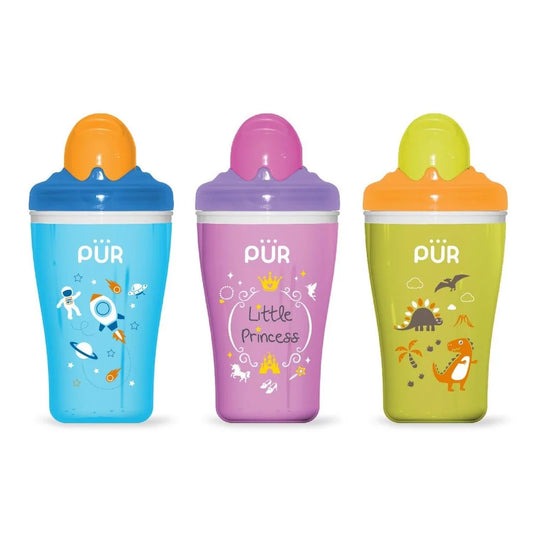 PUR Insulated Cup with Straw