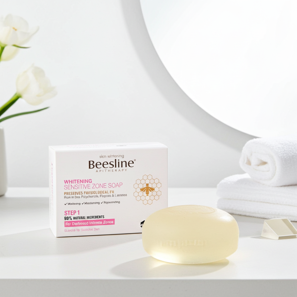 Beesline Whitening Sensitive Zone Soap, 110g