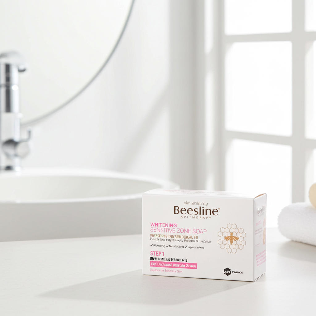 Beesline Whitening Sensitive Zone Soap, 110g