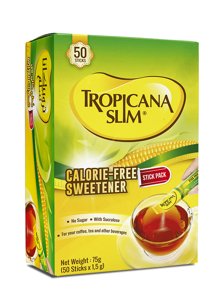 Tropicana Slim Sweetener Zero Calorie 50 Sticks