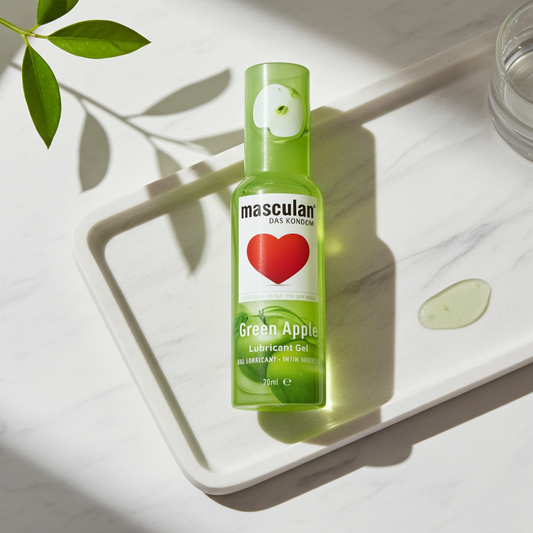 Masculan Green Apple Lubricant Gel, 75Ml