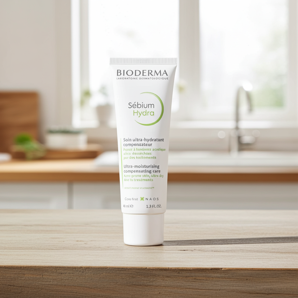 Bioderma Sebium Hydra Moisturising Cream for Acne & Blemish-Prone Skin, 40ml