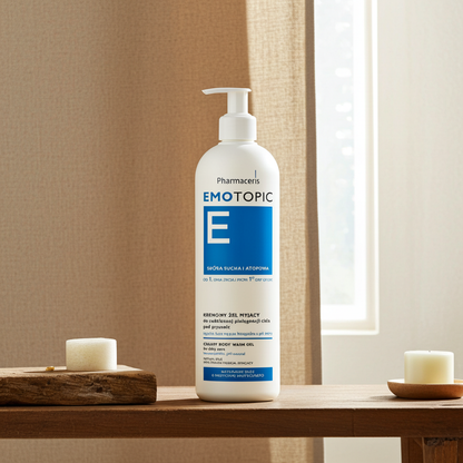 Pharmaceris Emotopic Creamy Body Shower Gel for Sensitive & Atopic Skin 400 ml