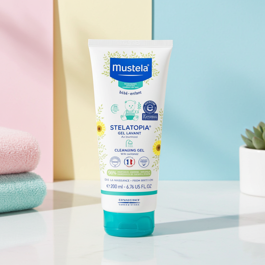 Mustela Stelatopia Cleansing Gel 200ml