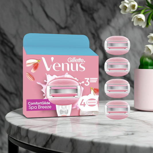 Gillette Venus Spa Breeze Razor Cartridges 4S
