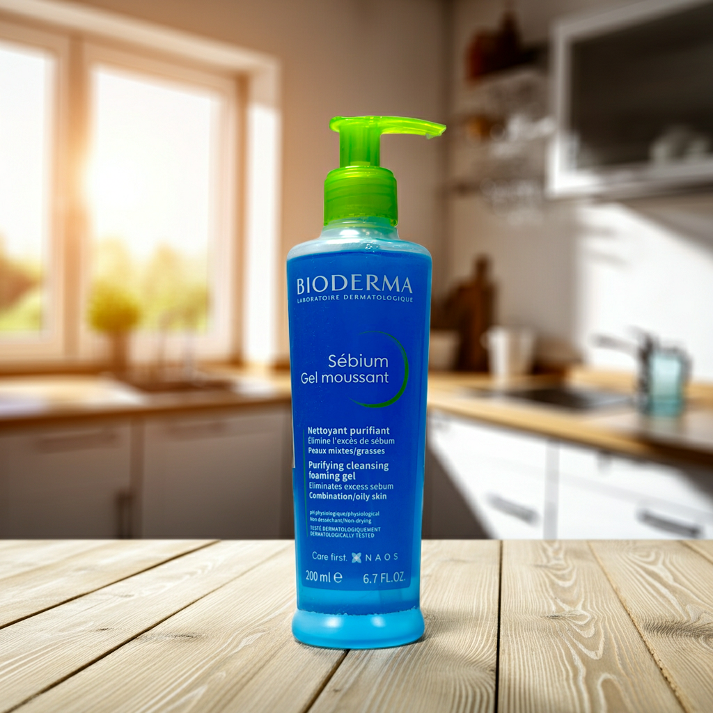 Bioderma Sebium Foaming Gel For Acne & Blemishes, 200ml