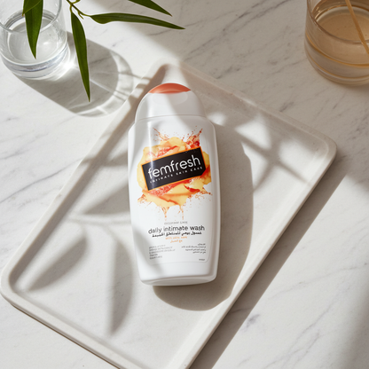 Femfresh Daily Intimate Wash 250ml – 1+1 Offer Pack – pH-Balanced Daily Feminine Hygiene