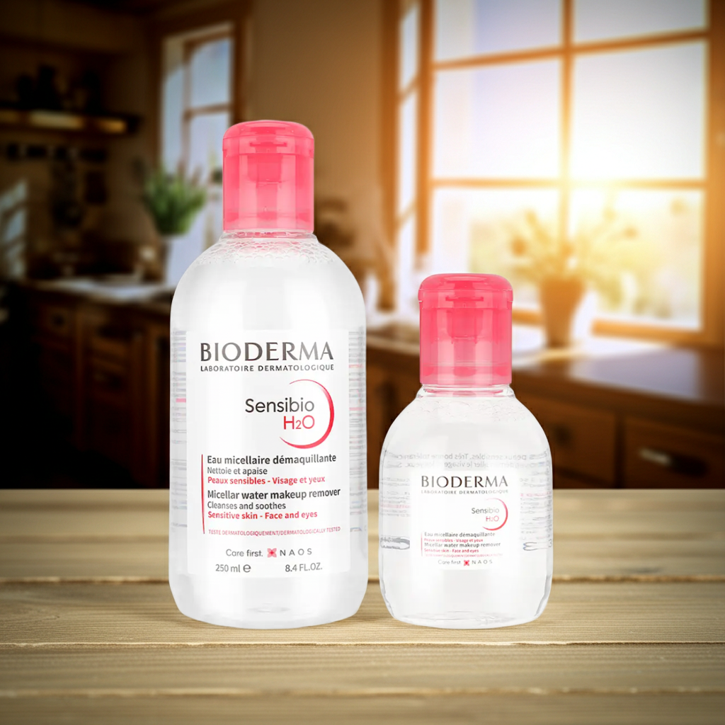 Bioderma Sensibio H2O Micellar Water for Sensitive Skin Offer Pack (500ml + 250ml)