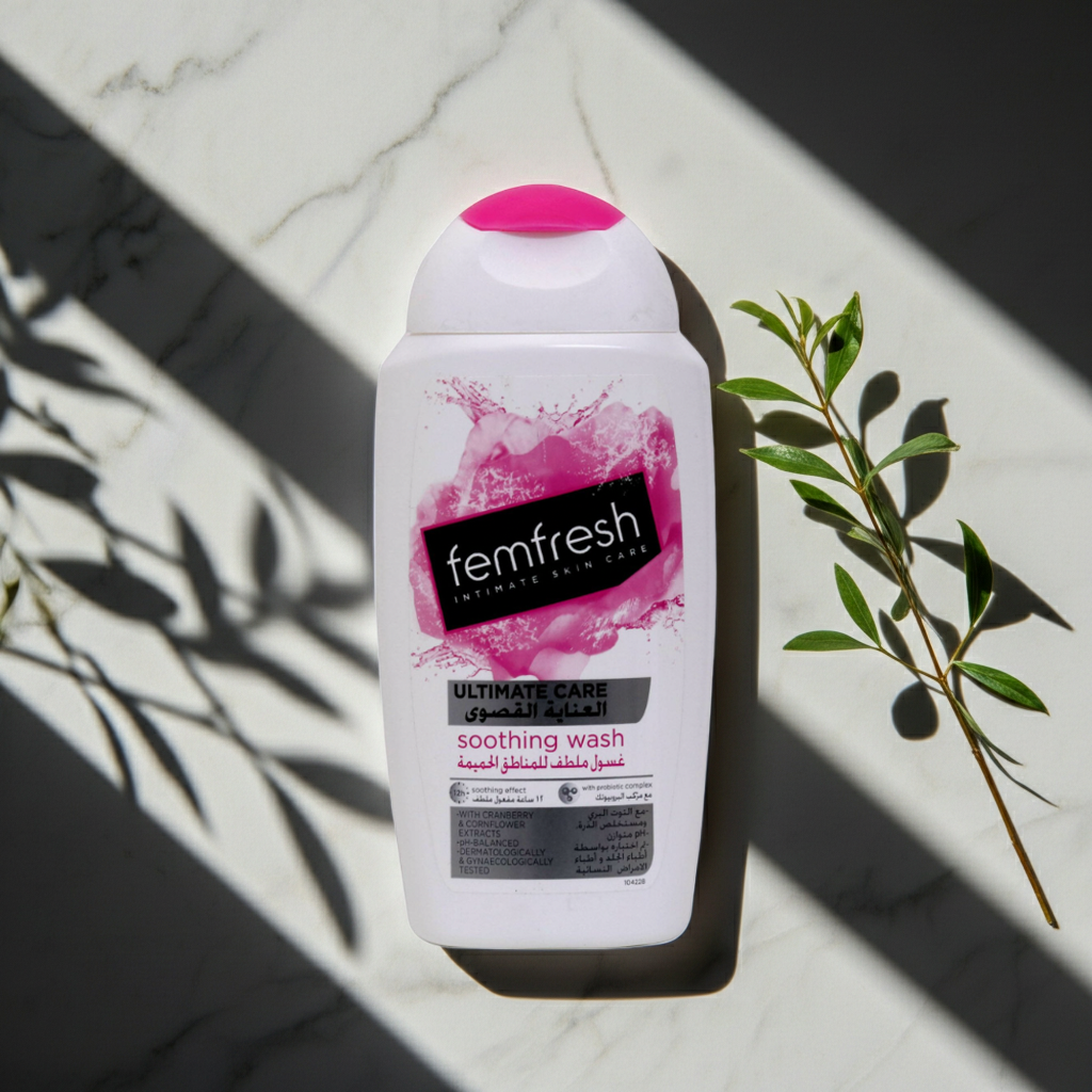 Femfresh Ultimate Care Soothing Intimate Wash 250ml – pH-Balanced Daily Feminine Hygiene