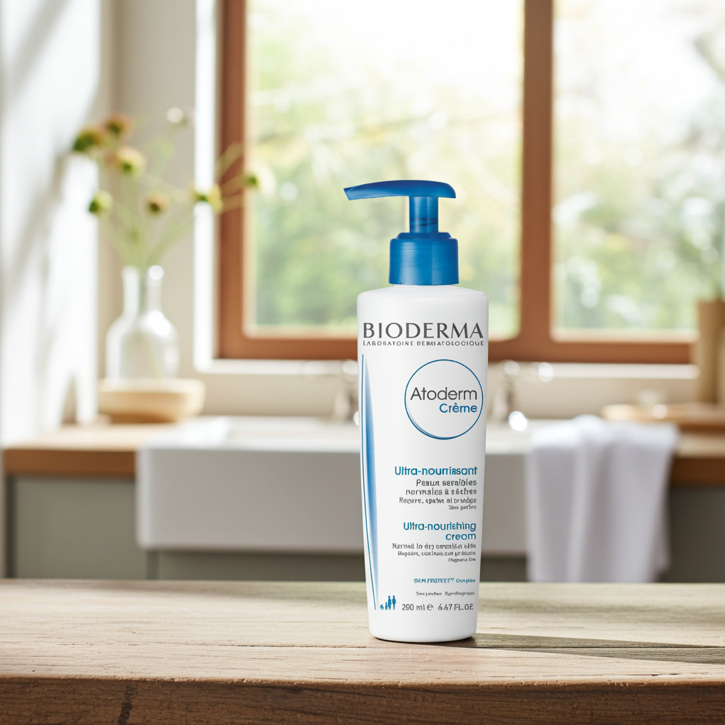 Bioderma Atoderm Ultra Nourishing Cream for Dry & Sensitive Skin, 200ml (1+1 Offer Pack)