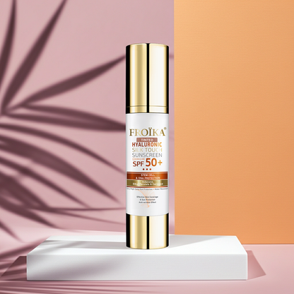 Froika Hyaluronic Silk Touch SPF 50+ Light Tinted Sunscreen with Hyaluronic Acid, 50ml