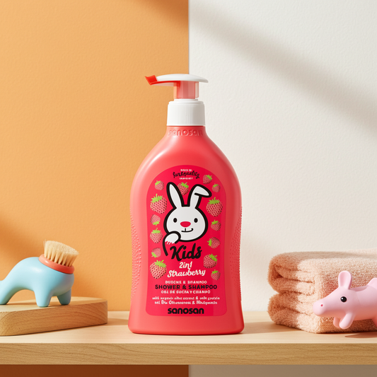 Sanosan Kids Shower & Shampoo Strawberry 400ml