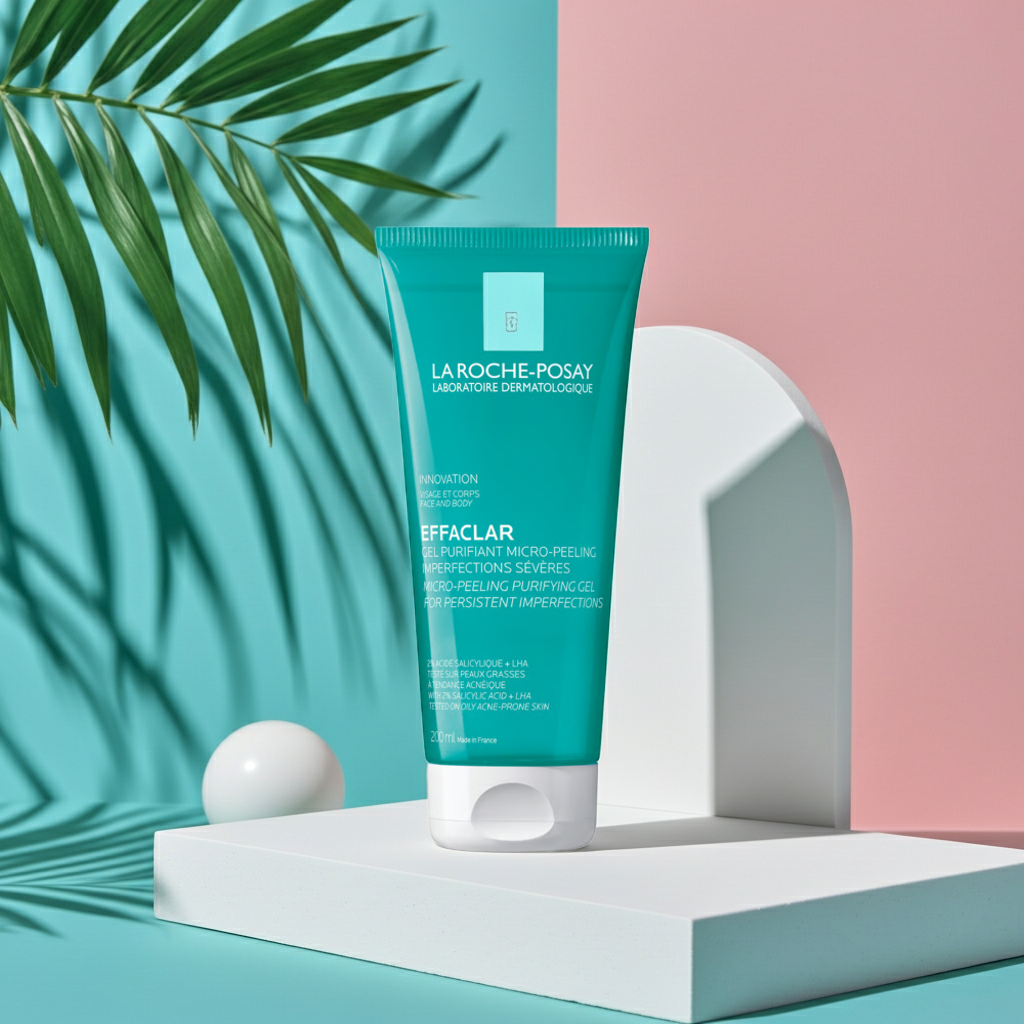 La Roche-Posay Effaclar Micropeeling Cleansing Gel with Salicylic Acid for Oily Skin 200ml