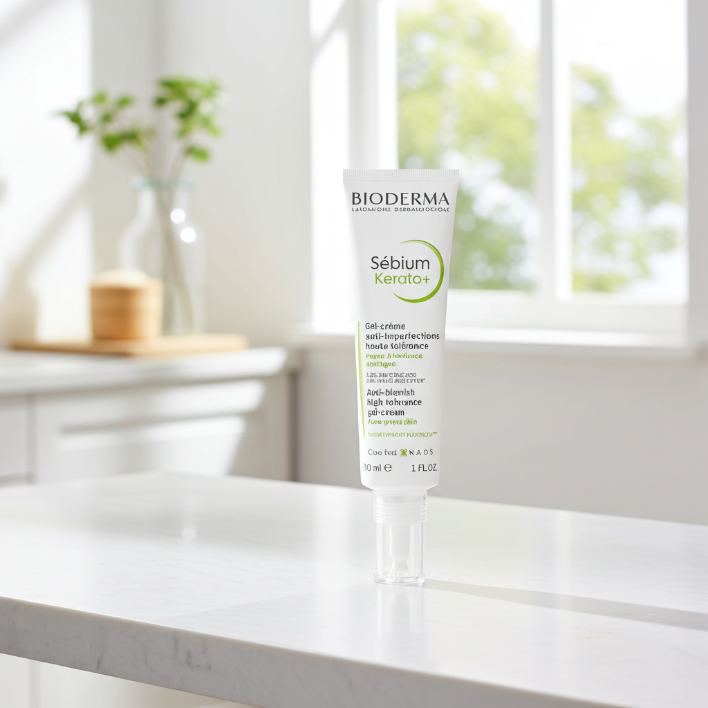 Bioderma Sebium Kerato+ Smoothing & Purifying Gel-Cream for Acne-Prone Skin, 30ml