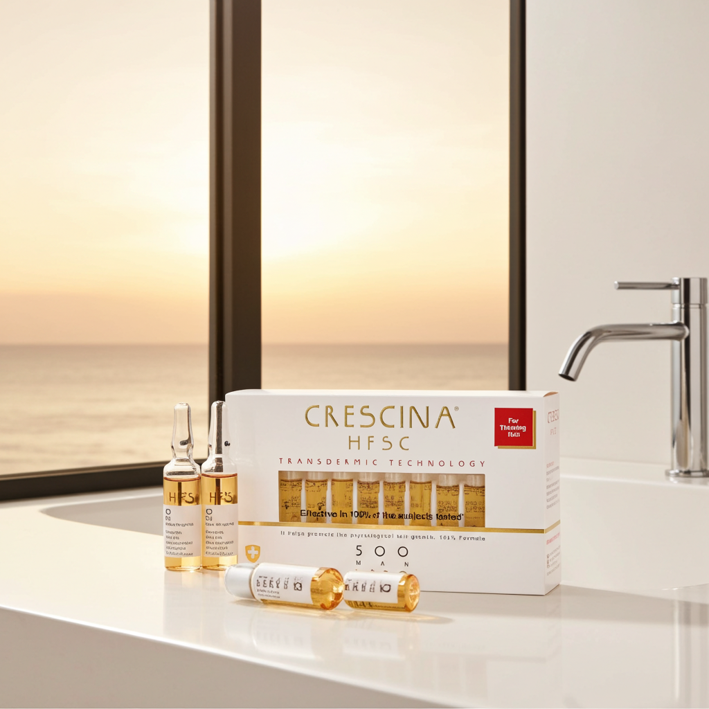 Crescina HFSC Transdermic Complete Treatment 500 for Men 20 Vials