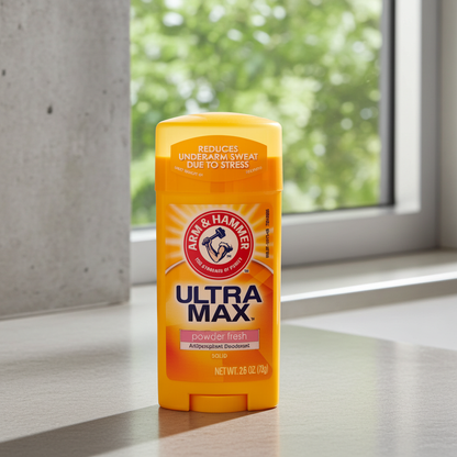 Arm And Hammer Ultra Max Deodorant Solid Powder Fresh 73 G