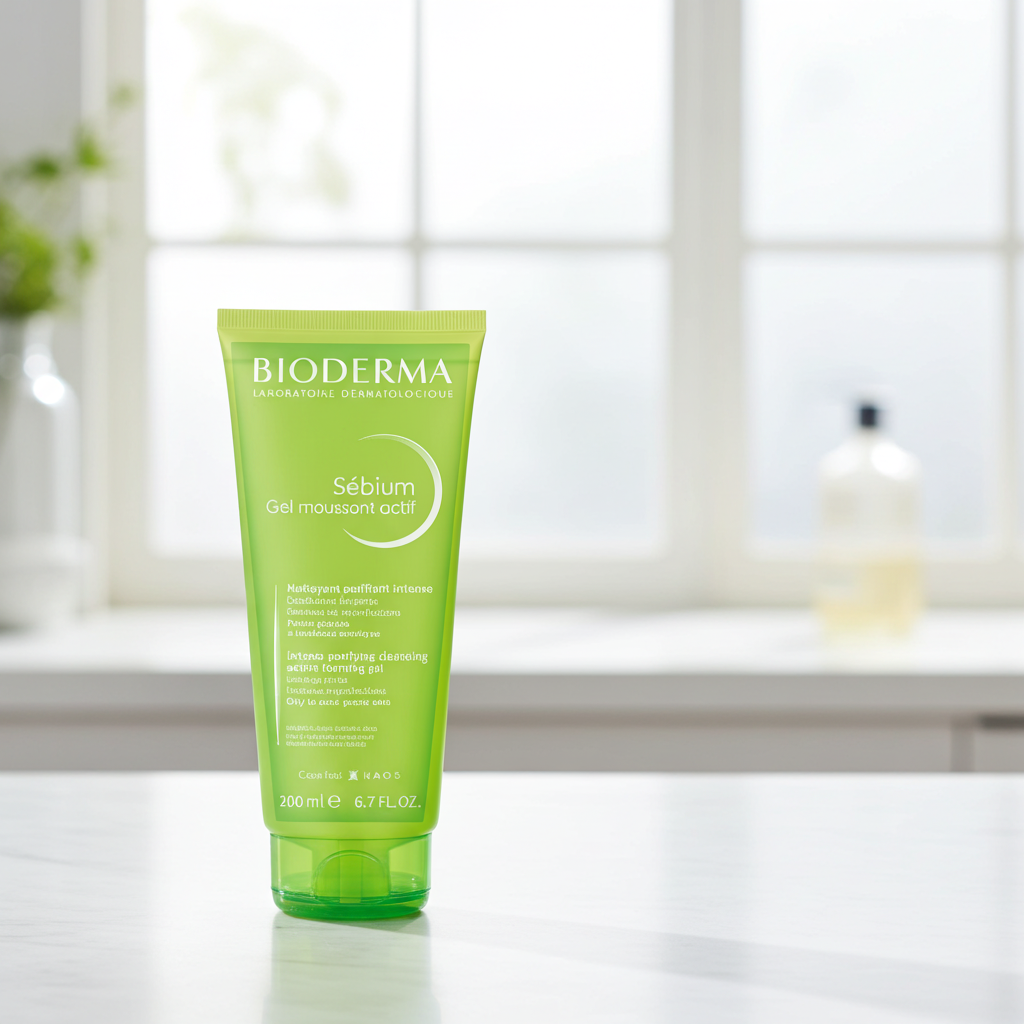 Bioderma Sebium Gel Moussant Actif For Acne & Blemishes Skin Cleansing, 200ml