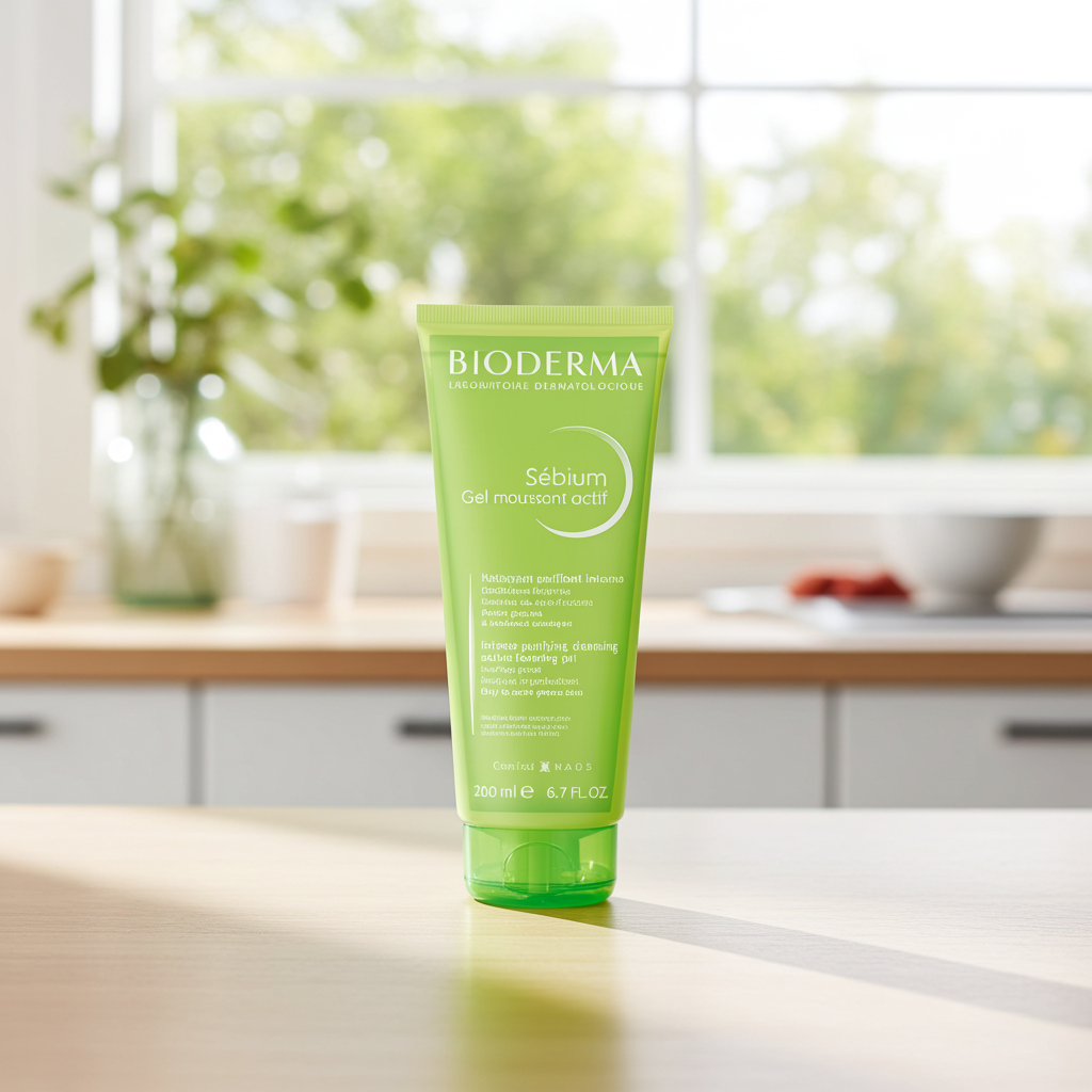Bioderma Sebium Gel Moussant Actif For Acne & Blemishes Skin Cleansing, 200ml